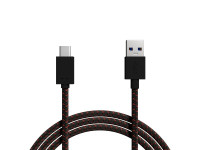 Kabel Cable USB 3.0 A USB-C 1m BLACK
